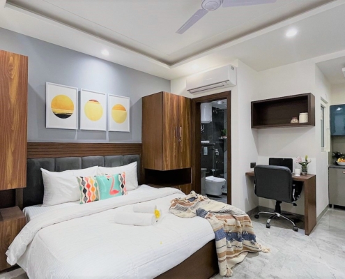 Studio Serviced Apartments in Gurgaon